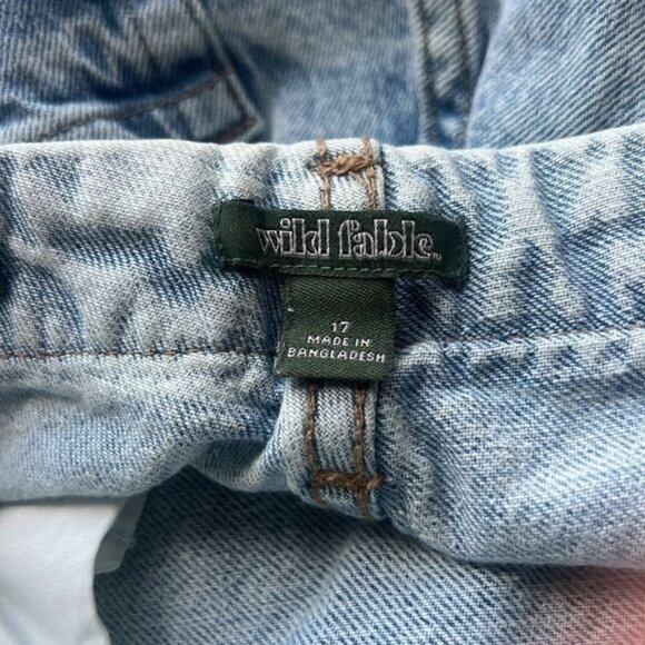 Wild Fable Light Wash High-Rise Straight Jeans Womens Size 17 NWT - Picture 12 of 16